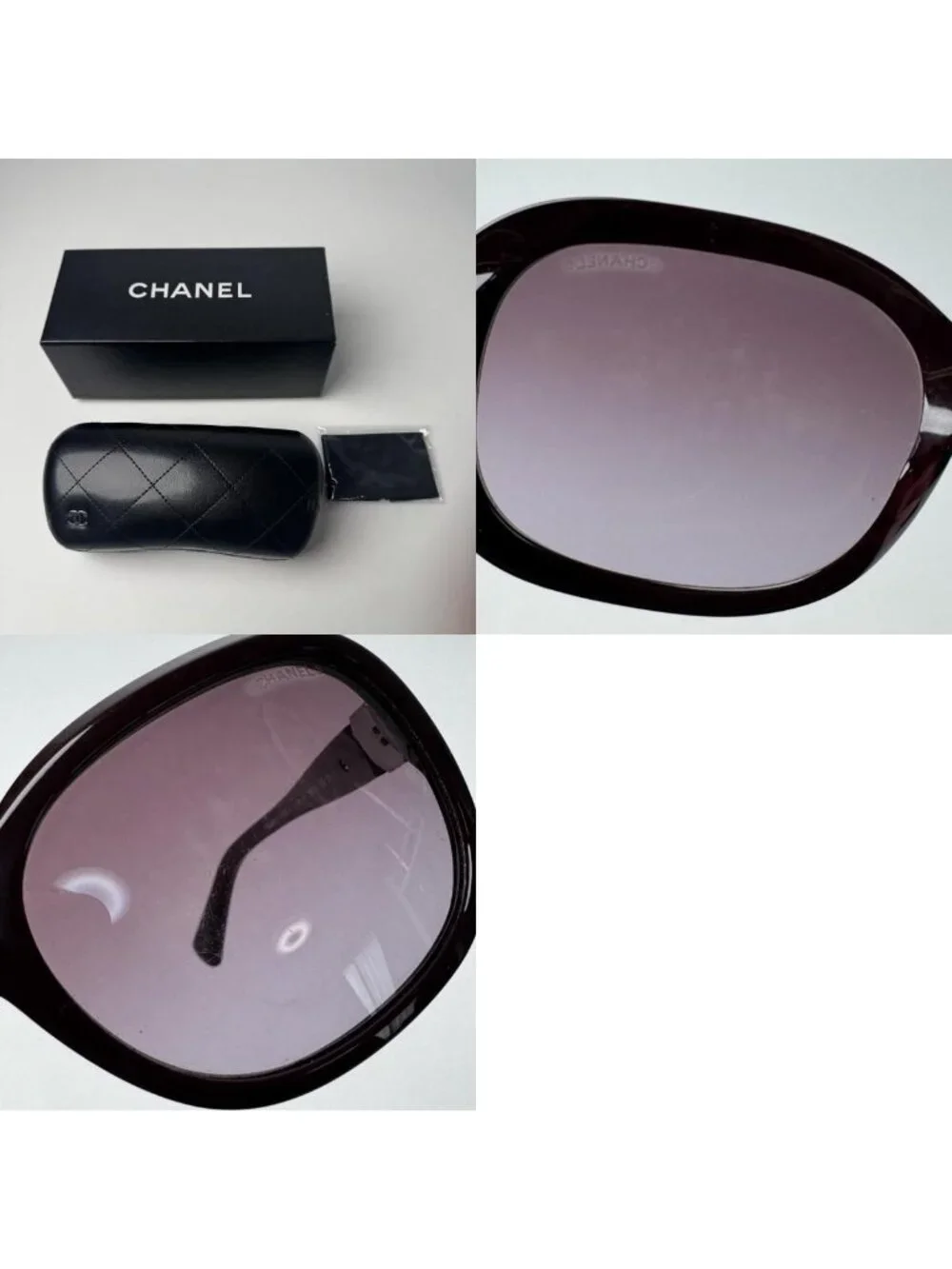 Chanel Sunglasses CC Logo No Prescription Eyewear